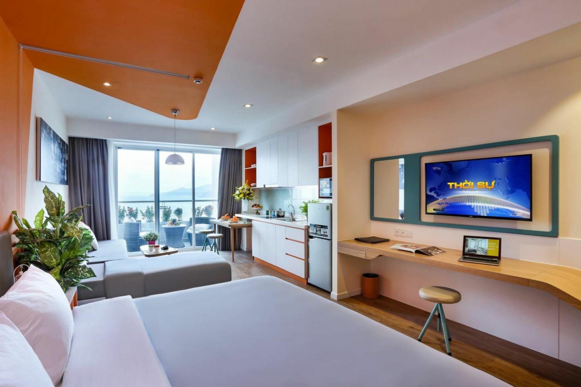 Parama Apartments Balcony Beachfront Nha Trang Bagian luar foto