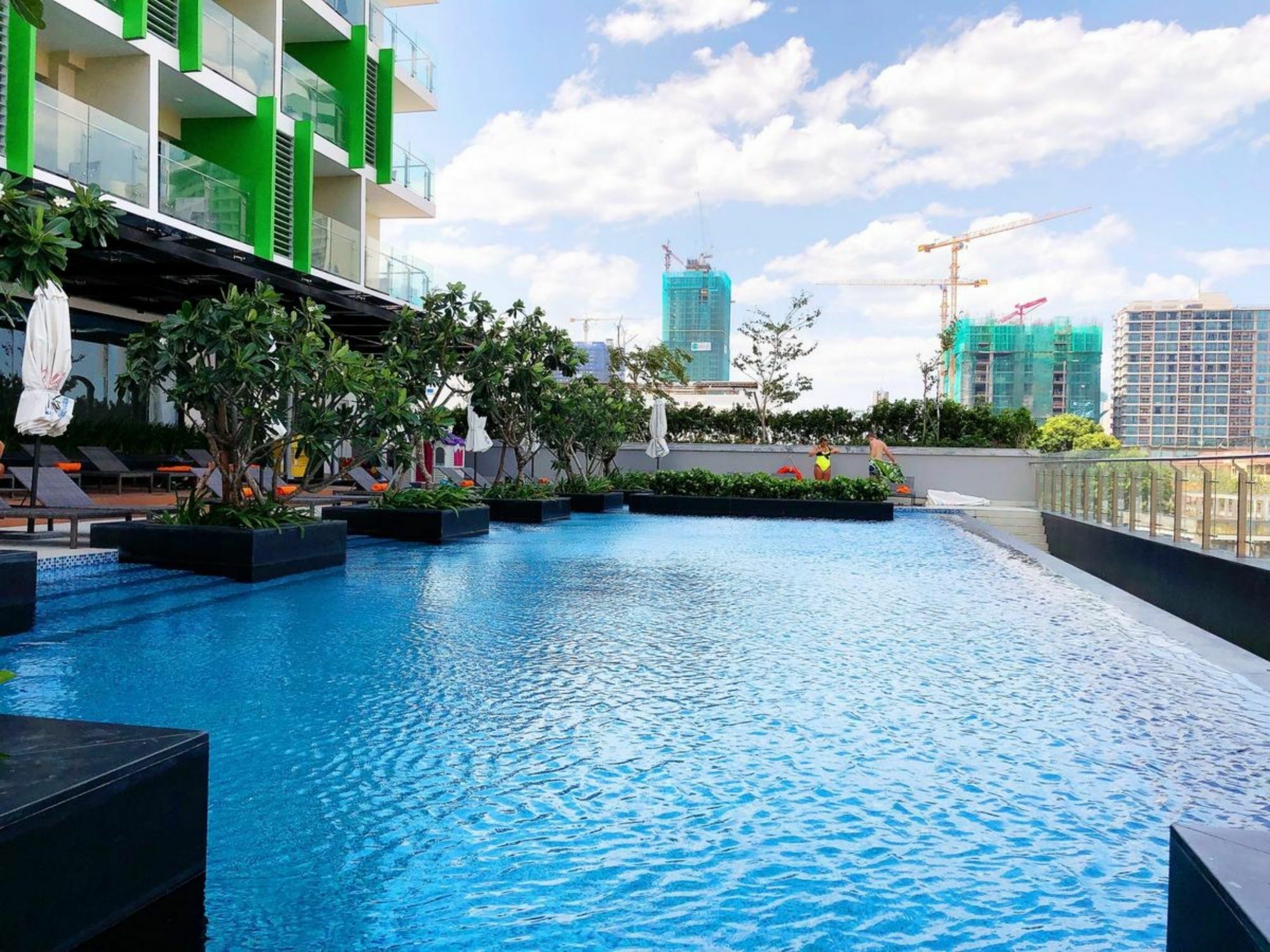 Parama Apartments Balcony Beachfront Nha Trang Bagian luar foto